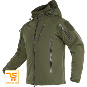 Men’s Padded Running Jacket (Water-Repellent)