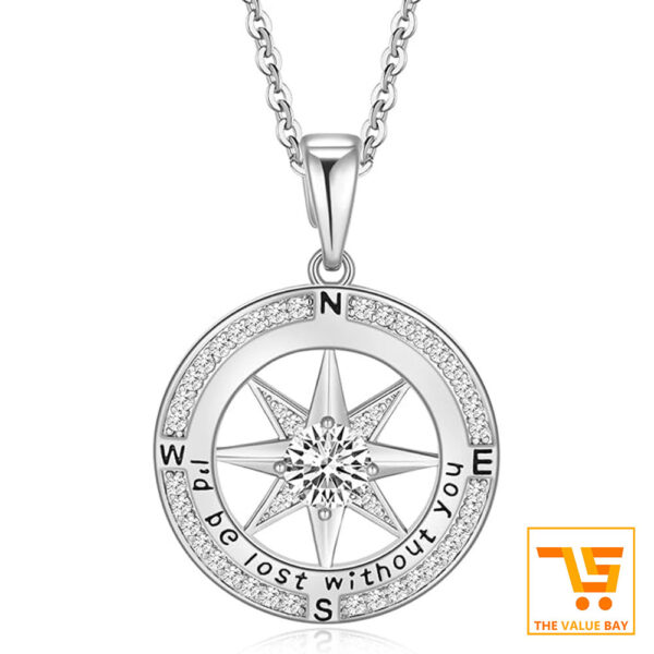 Compass Necklace for Women
