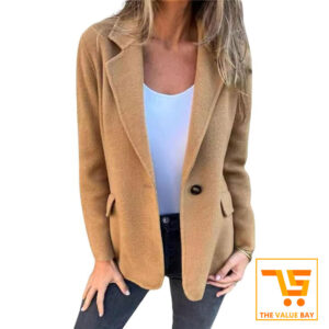 Women's Wool-Blend Blazer
